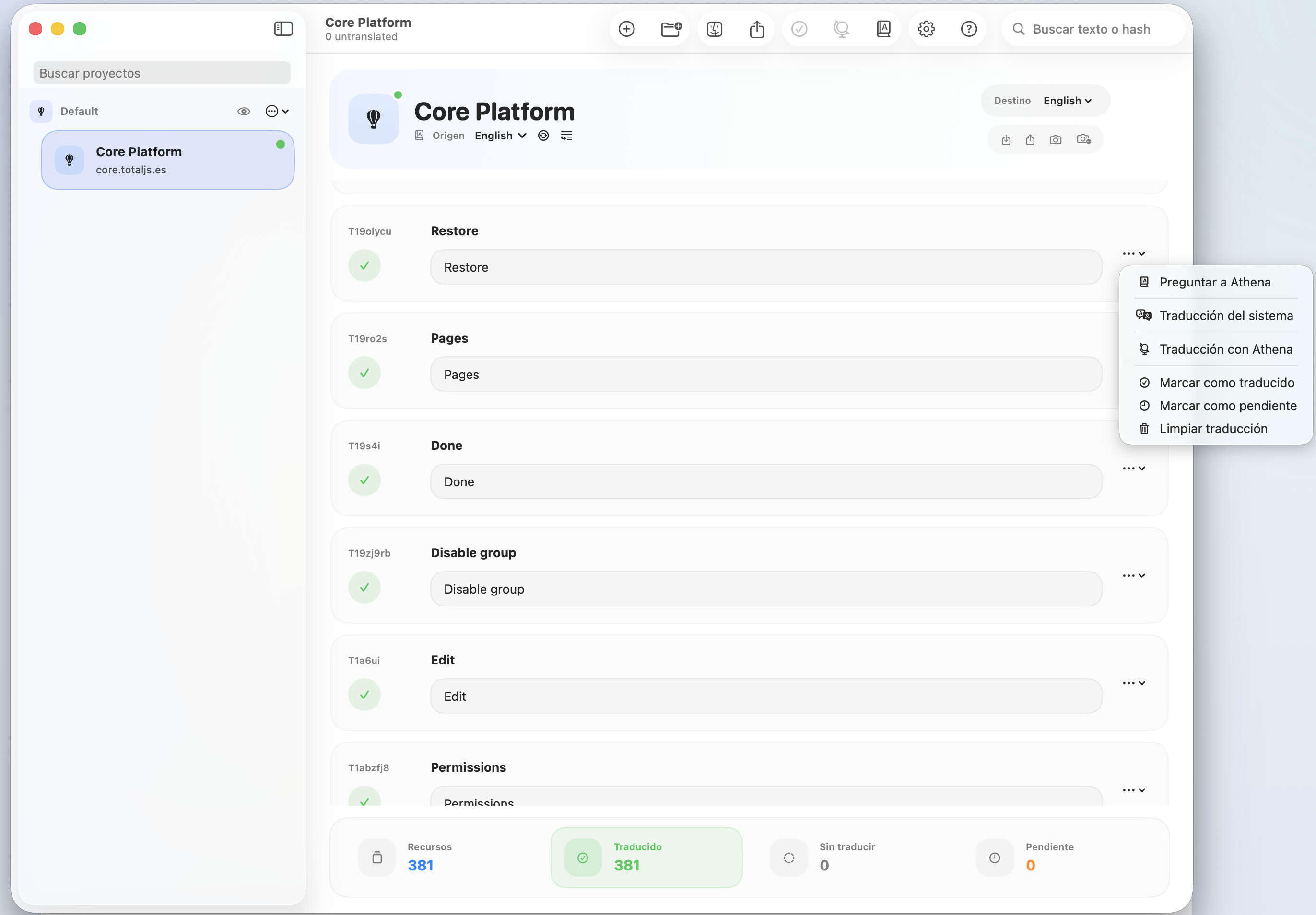 TotalResources screenshot
